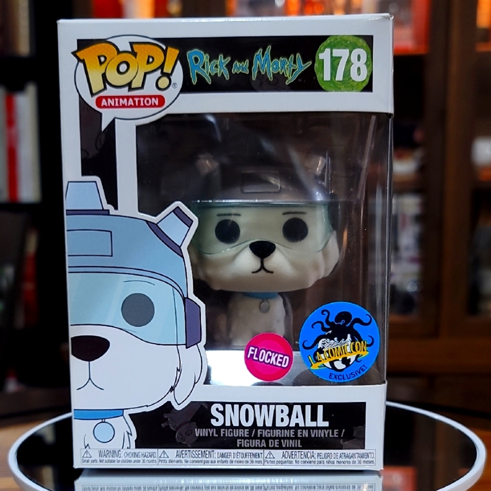 Funko POP! Snowball Rick and Morty Vinyl Figure